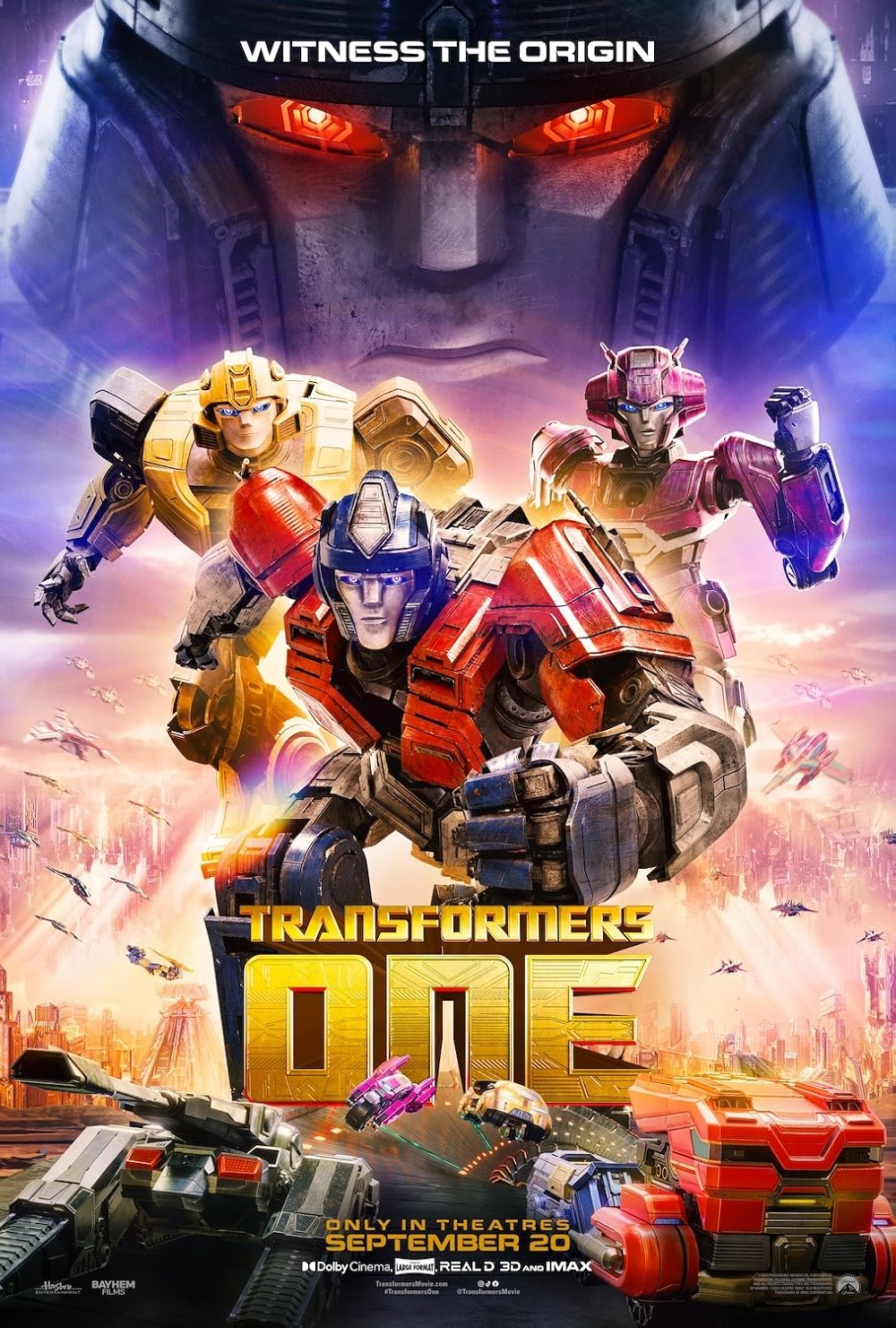 Transformers One (2024) Hindi Dubbed Full Movie Watch Online HD Print Free Download